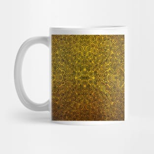 bronze spirals Mug